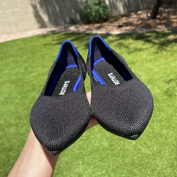 NWT ROTHY’S Ruth’s The Point Flats! - Picture 4 of 12